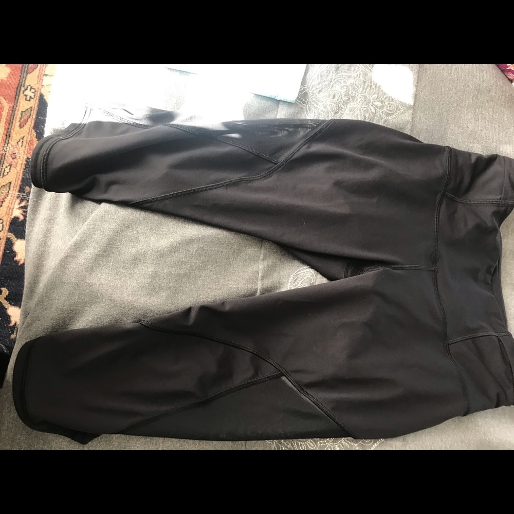 Lululemon Black Crop Leggings